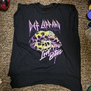Def Leppard Love Bites Graphic Tee